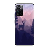 Deer In Night Mi 11i Glass Cases & Covers Online