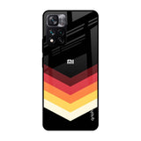 Abstract Arrow Pattern Mi 11i Glass Cases & Covers Online