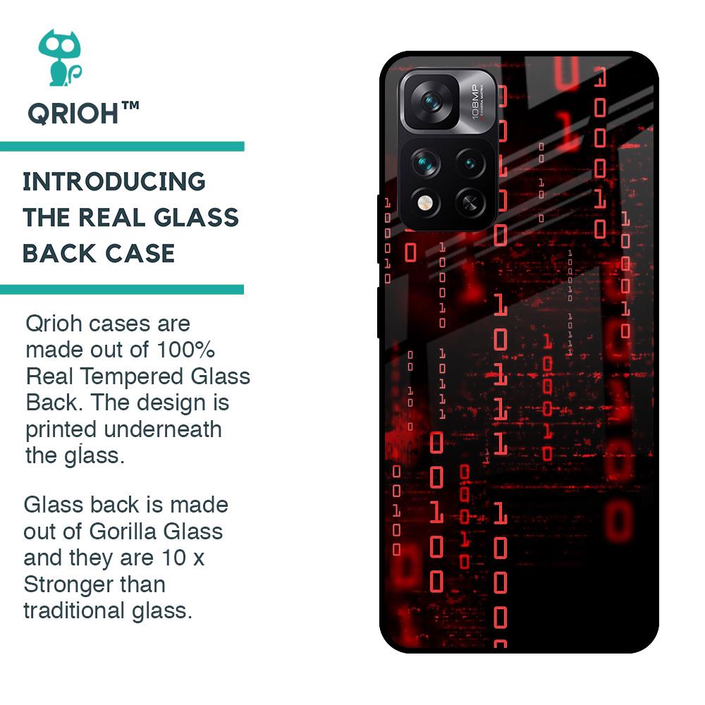 Let's Decode Glass Case For Mi 11i