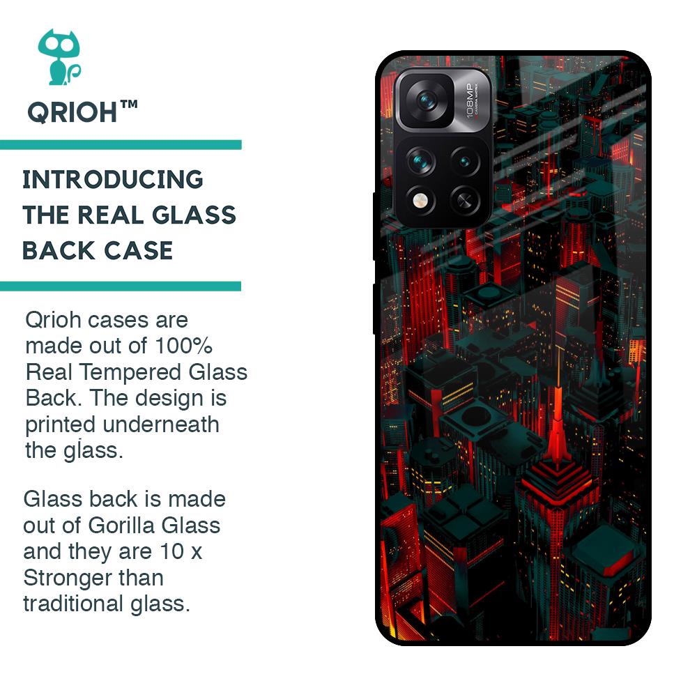 City Light Glass Case For Mi 11i