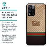 High End Fashion Glass case for Mi 11i