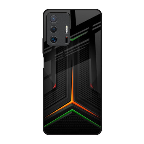 Modern Ultra Chevron Mi 11T Pro 5G Glass Back Cover Online