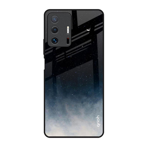 Black Aura Mi 11T Pro 5G Glass Back Cover Online