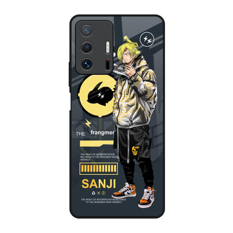 Cool Sanji Mi 11T Pro 5G Glass Back Cover Online
