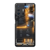 Glow Up Skeleton Mi 11T Pro 5G Glass Back Cover Online