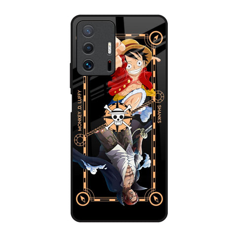 Shanks & Luffy Mi 11T Pro 5G Glass Back Cover Online