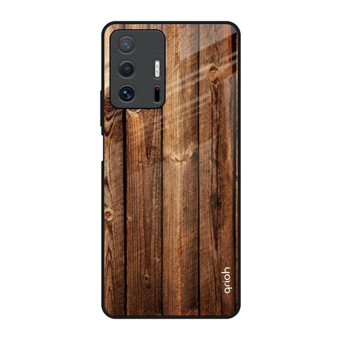 Timber Printed Mi 11T Pro 5G Glass Back Cover Online