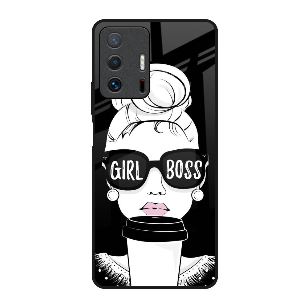 Girl Boss Mi 11T Pro 5G Glass Back Cover Online