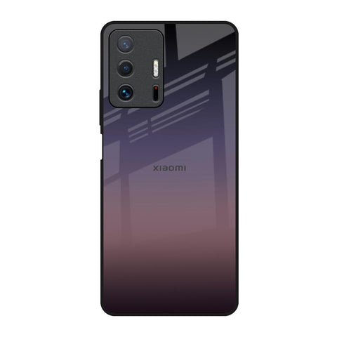 Grey Ombre Mi 11T Pro 5G Glass Back Cover Online