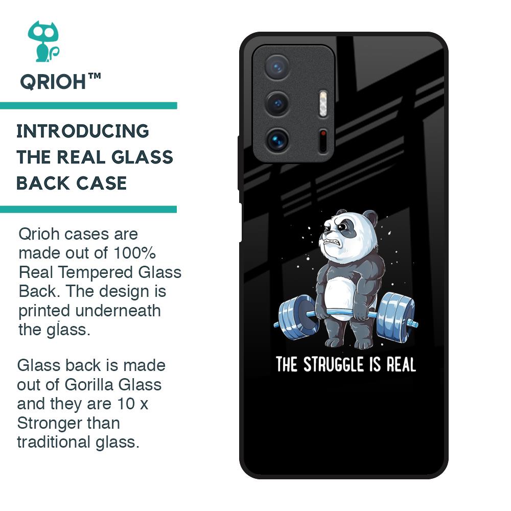 Real Struggle Glass Case for Mi 11T Pro 5G