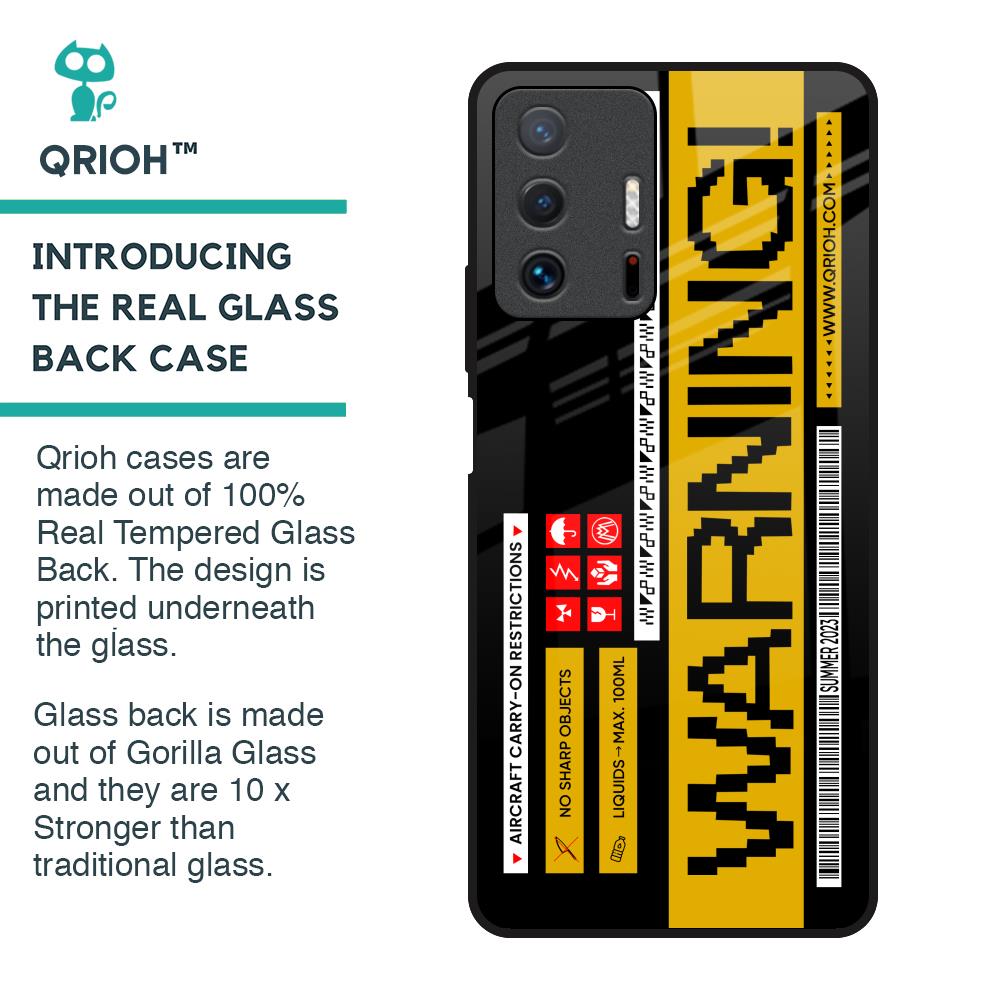 Aircraft Warning Glass Case for Mi 11T Pro 5G