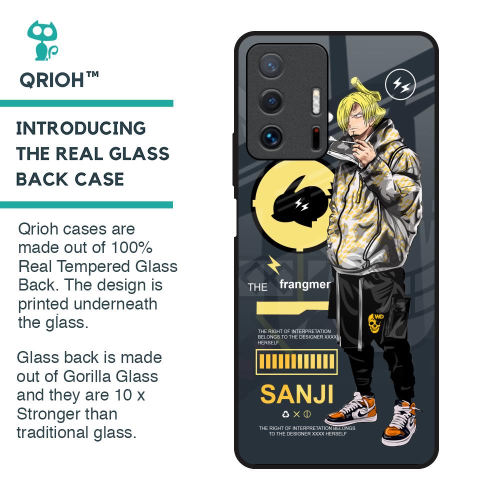 Cool Sanji Glass Case for Mi 11T Pro 5G