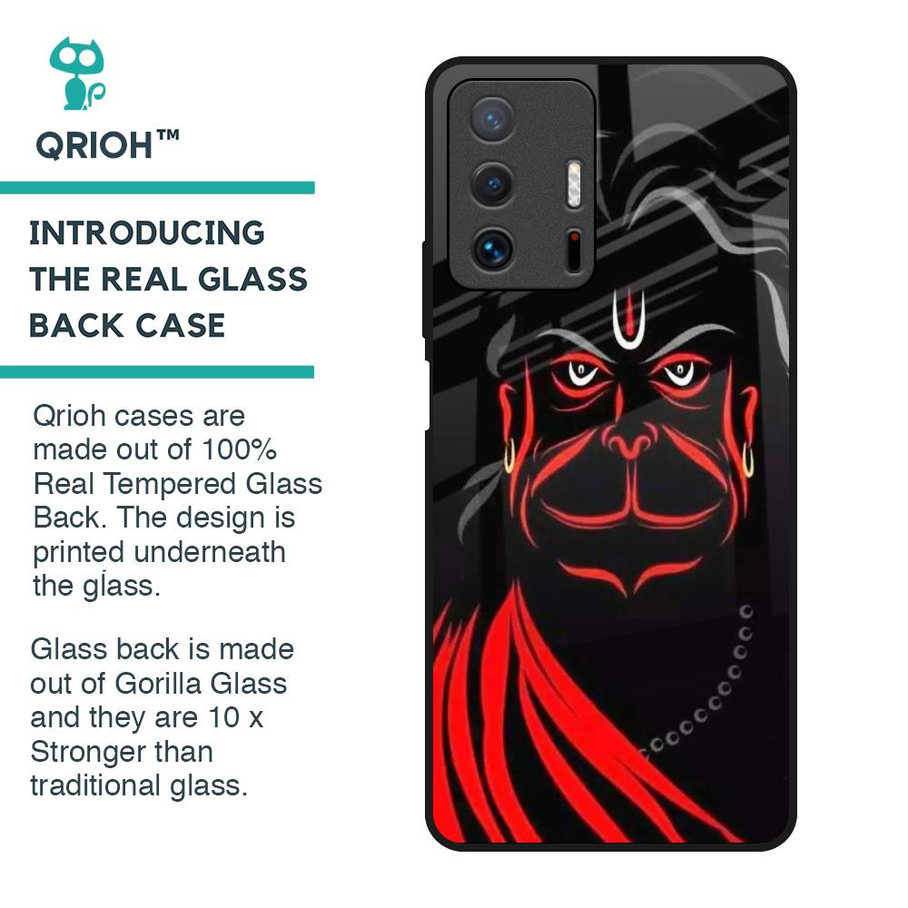 Lord Hanuman Glass Case For Mi 11T Pro 5G