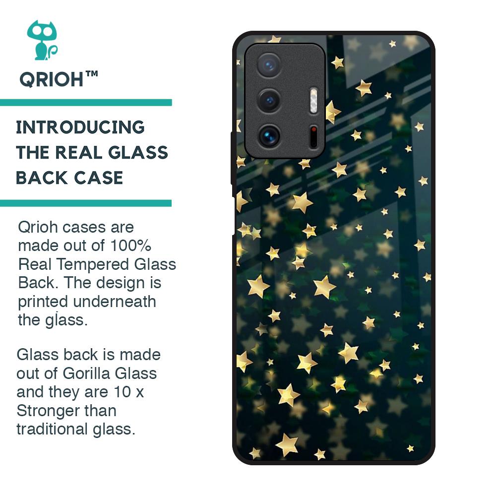 Dazzling Stars Glass Case For Mi 11T Pro 5G