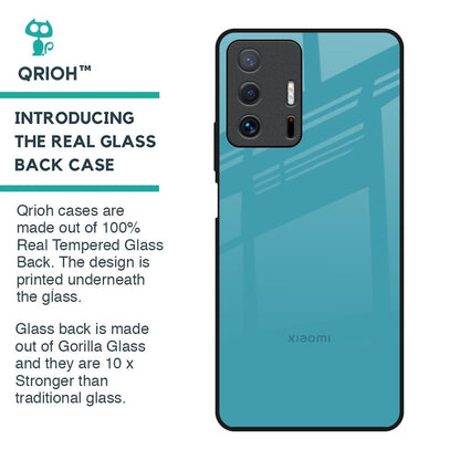 Oceanic Turquiose Glass Case for Mi 11T Pro 5G