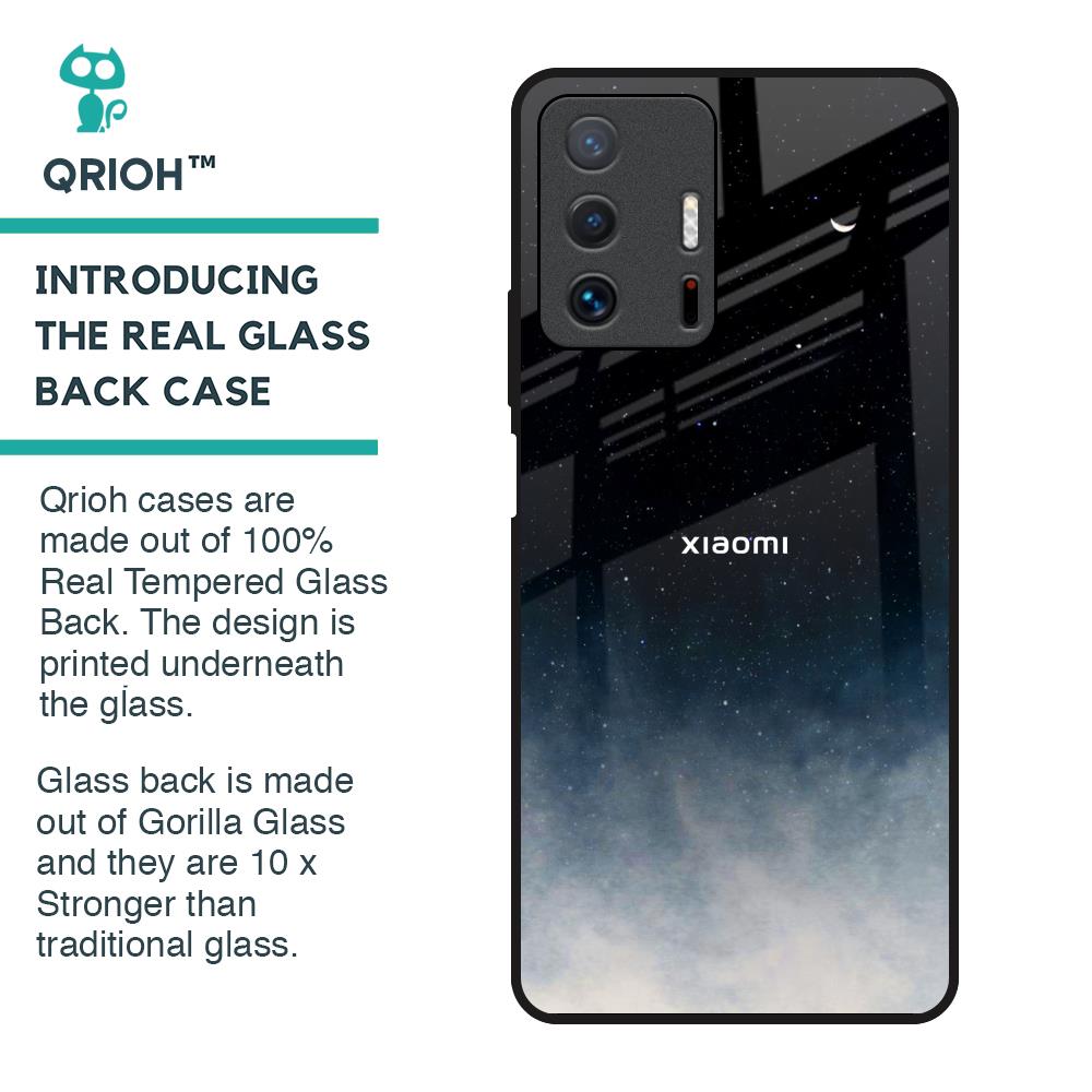 Aesthetic Sky Glass Case for Mi 11T Pro 5G