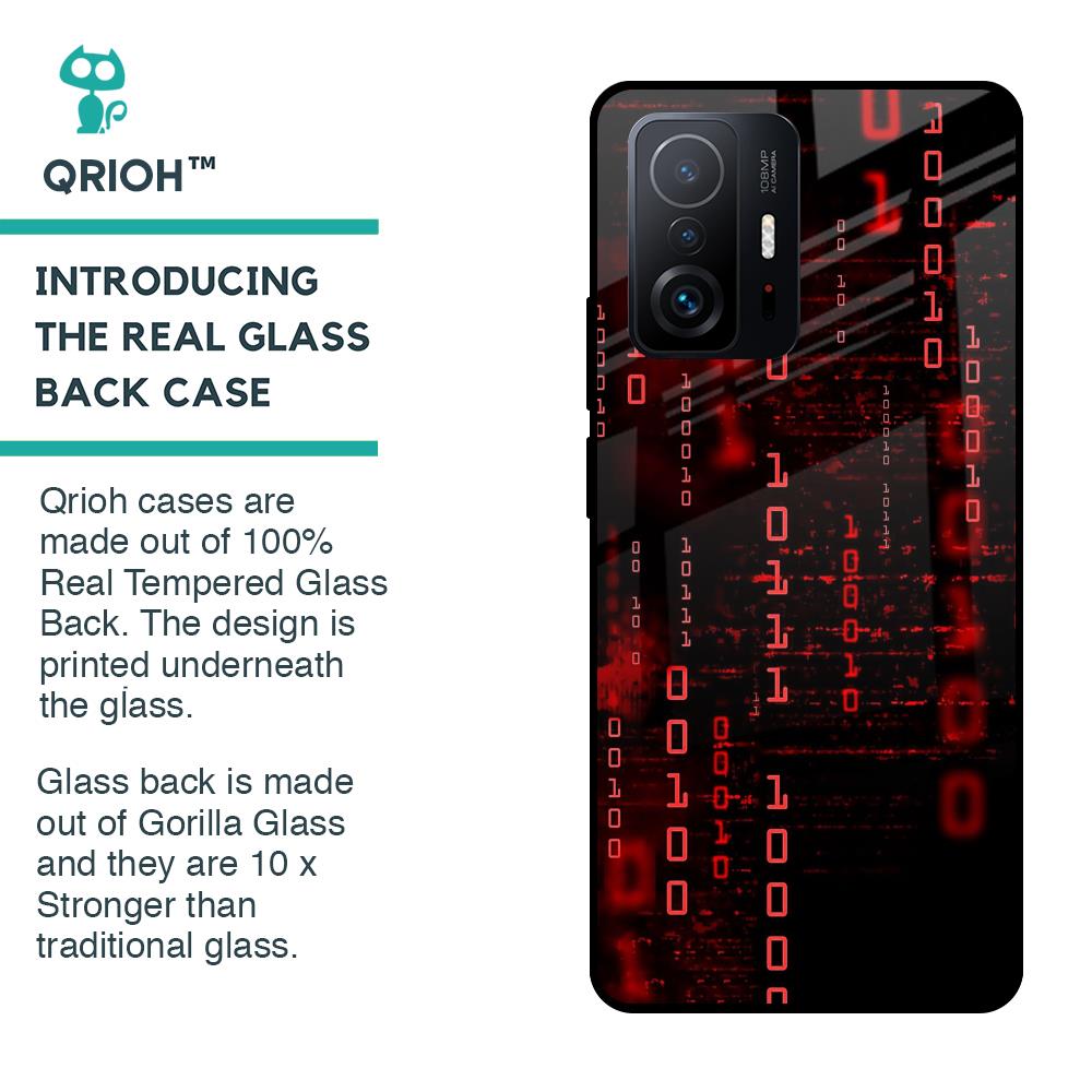 Let's Decode Glass Case For Mi 11T Pro 5G