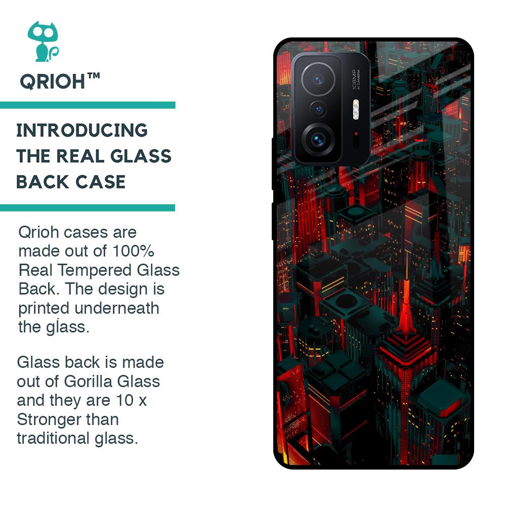 City Light Glass Case For Mi 11T Pro 5G