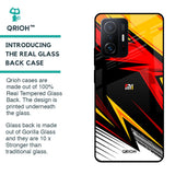 Race Jersey Pattern Glass Case For Mi 11T Pro 5G