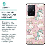 Balloon Unicorn Glass case for Mi 11T Pro 5G