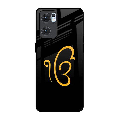 Luxury Fashion Initial Oppo Reno7 5G Glass Back Cover Online