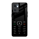 Classic Keypad Pattern Oppo Reno7 5G Glass Back Cover Online
