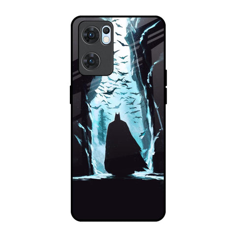 Dark Man In Cave Oppo Reno7 5G Glass Back Cover Online
