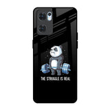 Real Struggle Oppo Reno7 5G Glass Back Cover Online