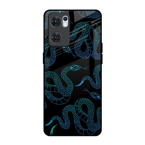 Serpentine Oppo Reno7 5G Glass Back Cover Online