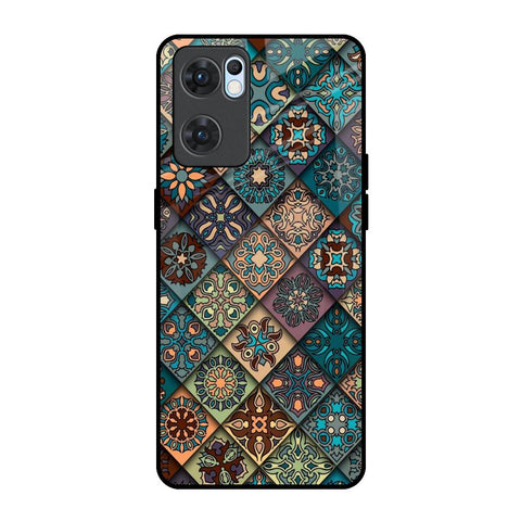 Retro Art Oppo Reno7 5G Glass Back Cover Online