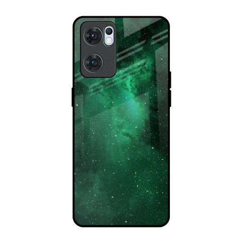 Emerald Firefly Oppo Reno7 5G Glass Back Cover Online