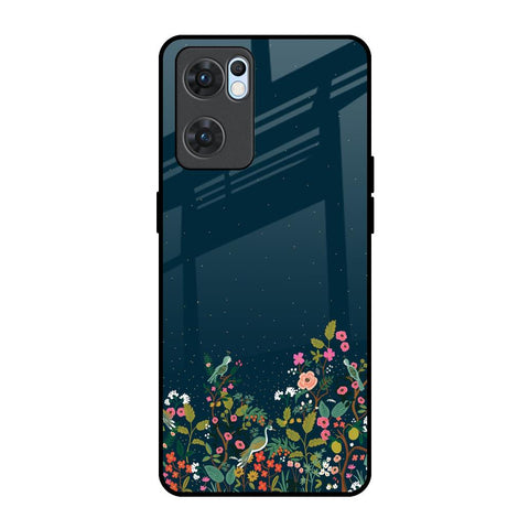 Small Garden Oppo Reno7 5G Glass Back Cover Online