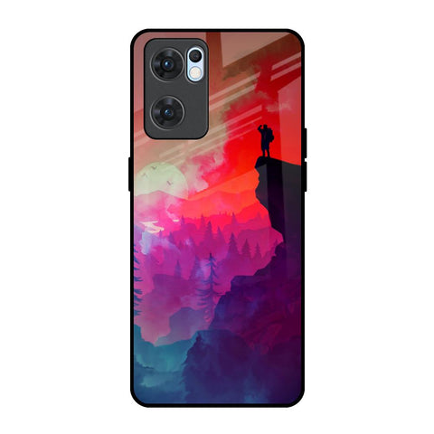 Dream So High Oppo Reno7 5G Glass Back Cover Online