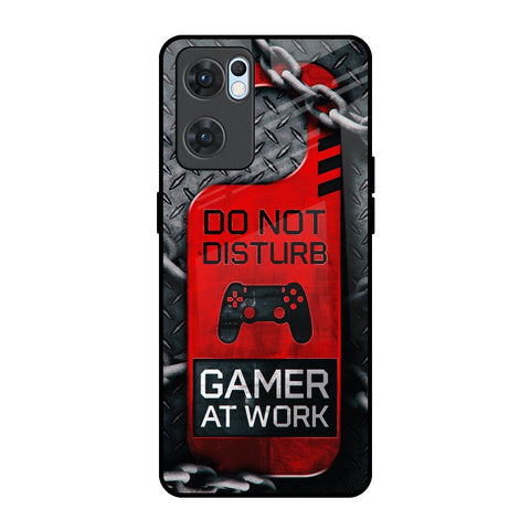 Do No Disturb Oppo Reno7 5G Glass Back Cover Online