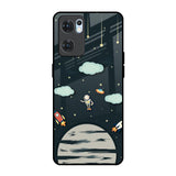 Astronaut Dream Oppo Reno7 5G Glass Back Cover Online