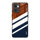 Bold Stripes Oppo Reno7 5G Glass Back Cover Online