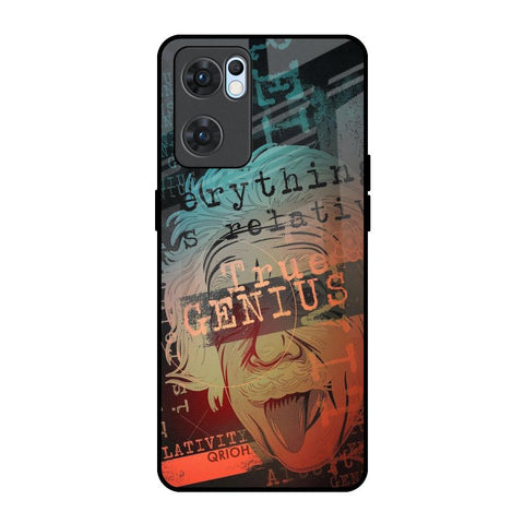 True Genius Oppo Reno7 5G Glass Back Cover Online