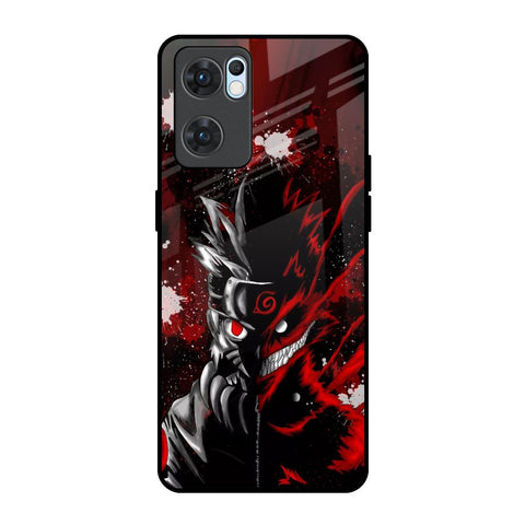 Dark Character Oppo Reno7 5G Glass Back Cover Online