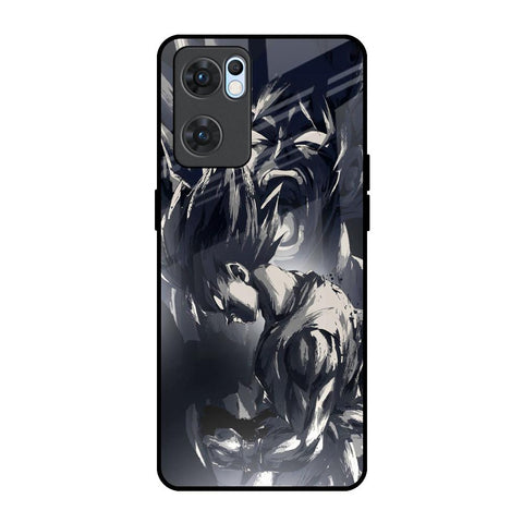 Sketch Art DB Oppo Reno7 5G Glass Back Cover Online