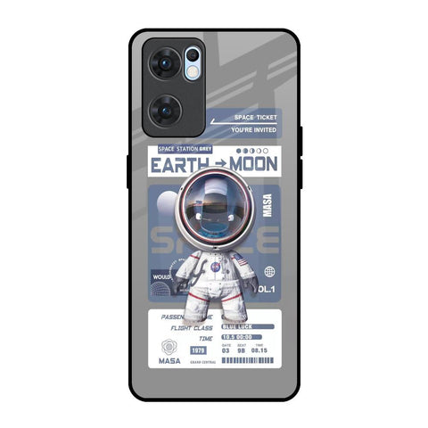 Space Flight Pass Oppo Reno7 5G Glass Back Cover Online