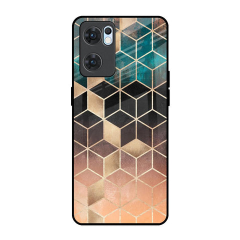 Bronze Texture Oppo Reno7 5G Glass Back Cover Online