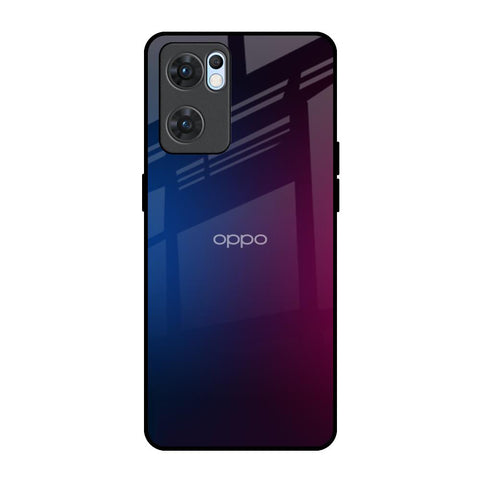 Mix Gradient Shade Oppo Reno7 5G Glass Back Cover Online