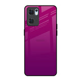 Magenta Gradient Oppo Reno7 5G Glass Back Cover Online