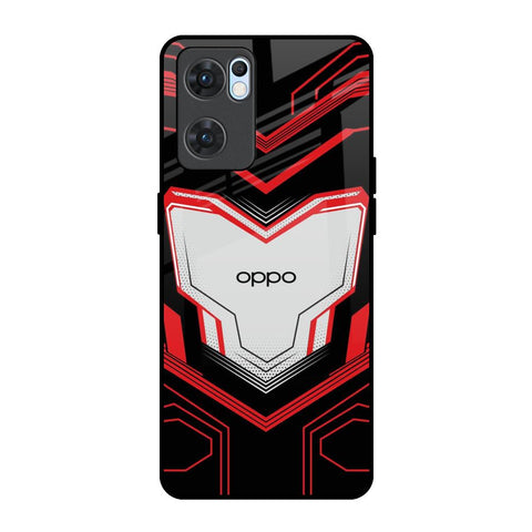 Quantum Suit Oppo Reno7 5G Glass Back Cover Online