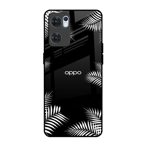 Zealand Fern Design Oppo Reno7 5G Glass Back Cover Online