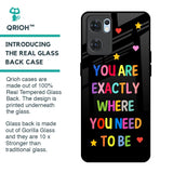 Magical Words Glass Case for Oppo Reno7 5G