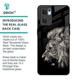 Brave Lion Glass Case for Oppo Reno7 5G