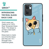 Adorable Cute Kitty Glass Case For Oppo Reno7 5G