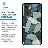 Abstact Tiles Glass Case for Oppo Reno7 5G