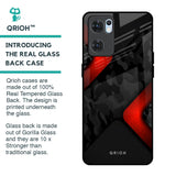 Modern Camo Abstract Glass Case for Oppo Reno7 5G